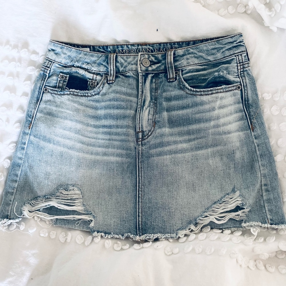 American Eagle jean skirt